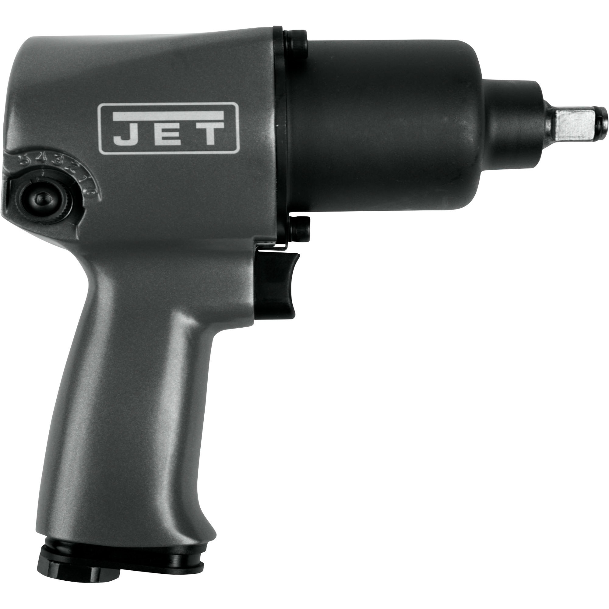 JET Air Impact Wrench, 1/2in. Drive, 4.2 CFM, 680 Ft./Lbs Max Torque, Model#  JAT-103